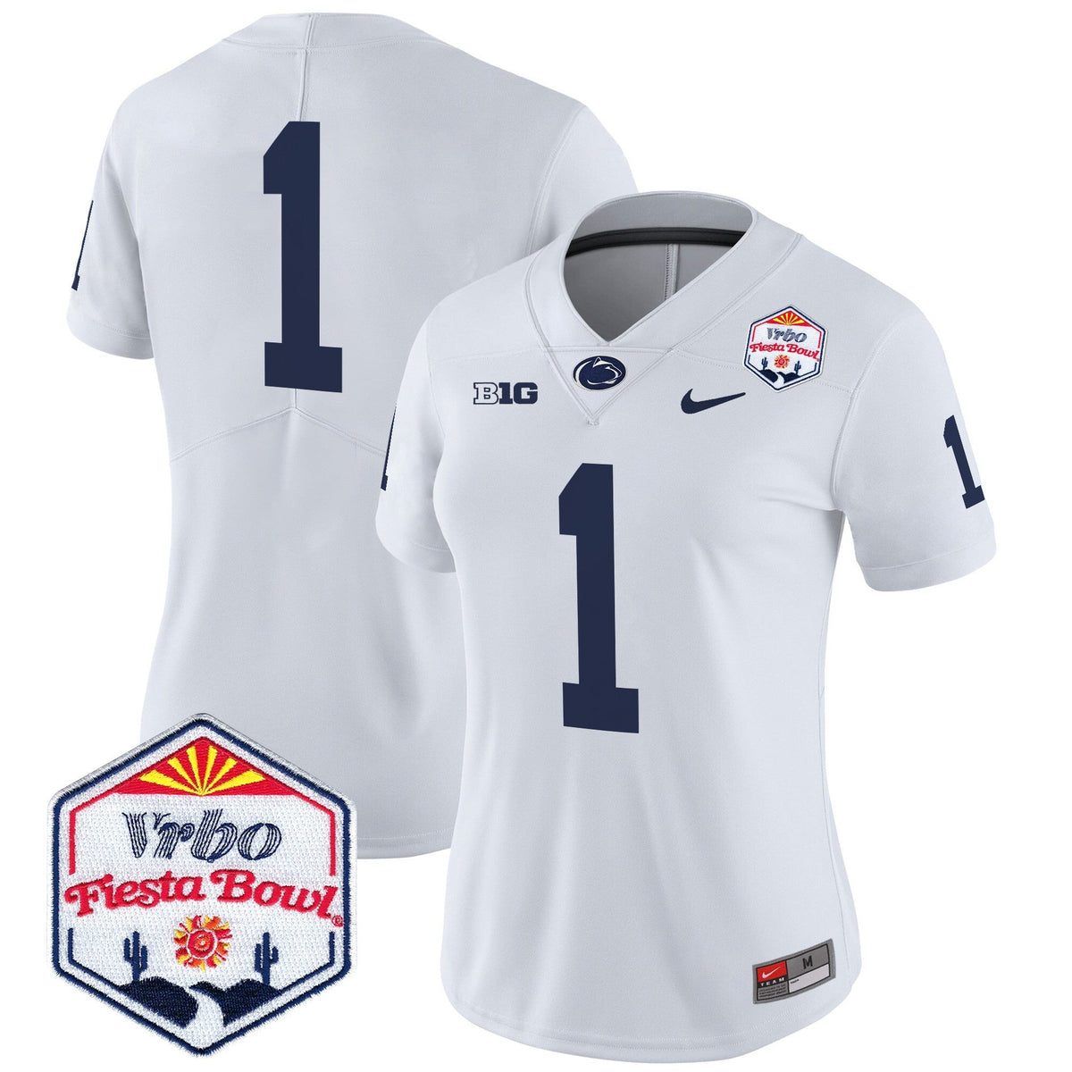 Women's Penn State Nittany Lions 2024 The Fiesta Bowl Patch Vapor Limited Jersey - All Stitched - image 32