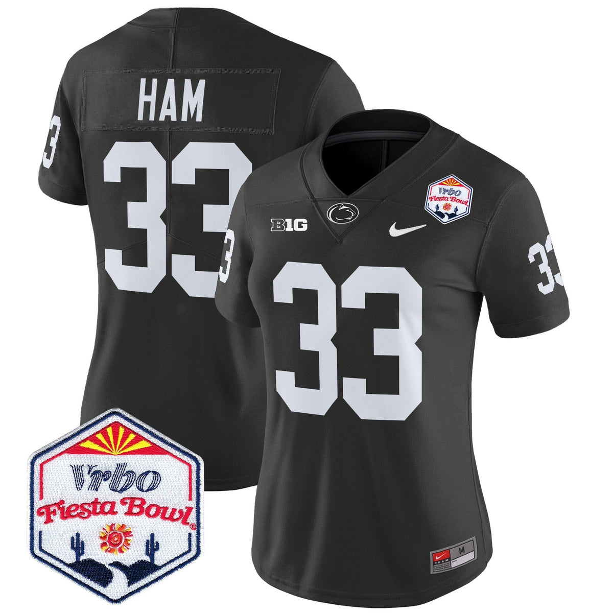 Women's Penn State Nittany Lions 2024 The Fiesta Bowl Patch Vapor Limited Jersey - All Stitched - image 36