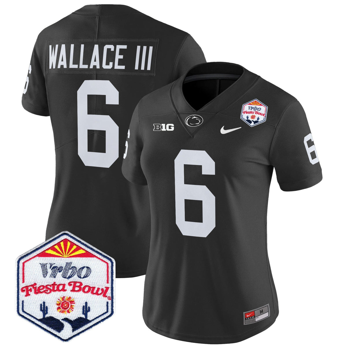 Women's Penn State Nittany Lions 2024 The Fiesta Bowl Patch Vapor Limited Jersey - All Stitched - image 38