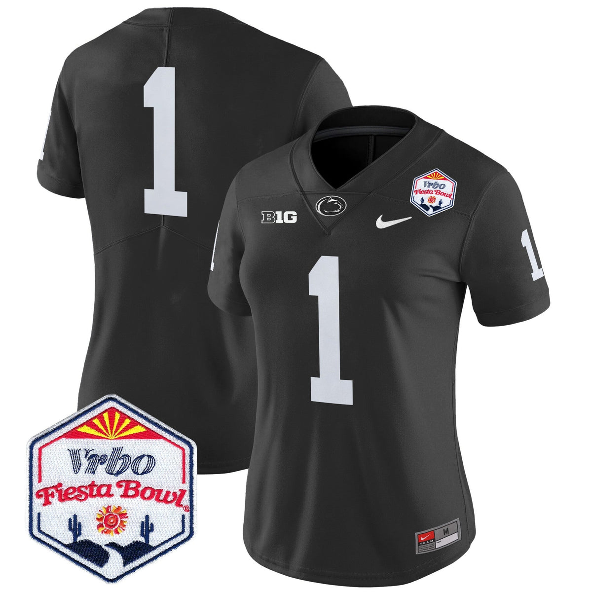 Women's Penn State Nittany Lions 2024 The Fiesta Bowl Patch Vapor Limited Jersey - All Stitched - image 40