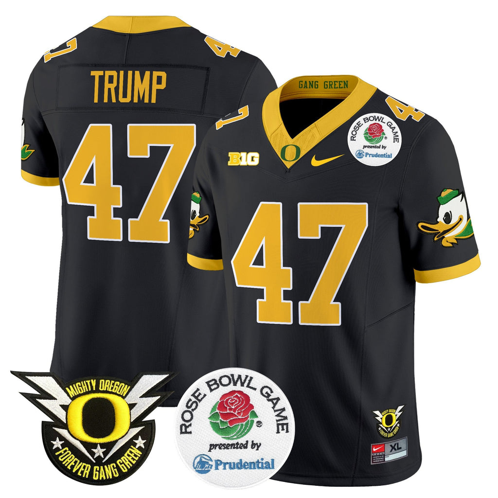 Men's Oregon Ducks 2024 Rose Bowl Vapor Limited Jersey - All Stitched - image 15