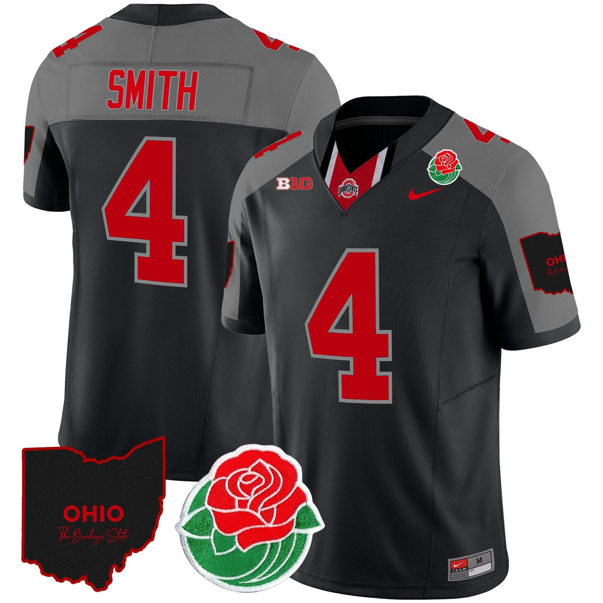 Men's Ohio State Buckeyes Rose Bowl Vapor Limited Jersey - All Stitched - image 33