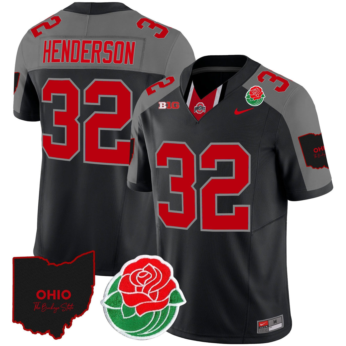 Men's Ohio State Buckeyes Rose Bowl Vapor Limited Jersey - All Stitched - image 37