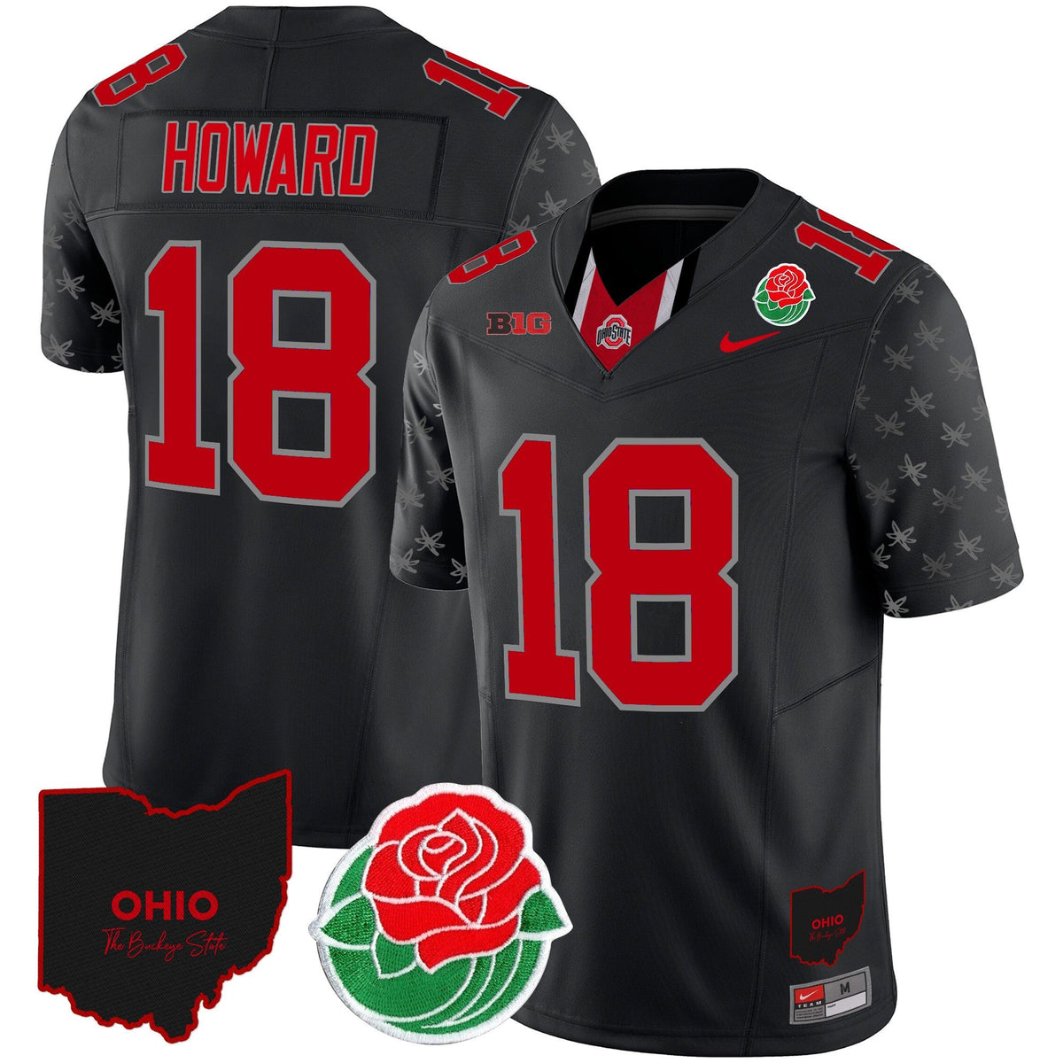 Men's Ohio State Buckeyes Rose Bowl Vapor Limited Jersey - All Stitched - image 41
