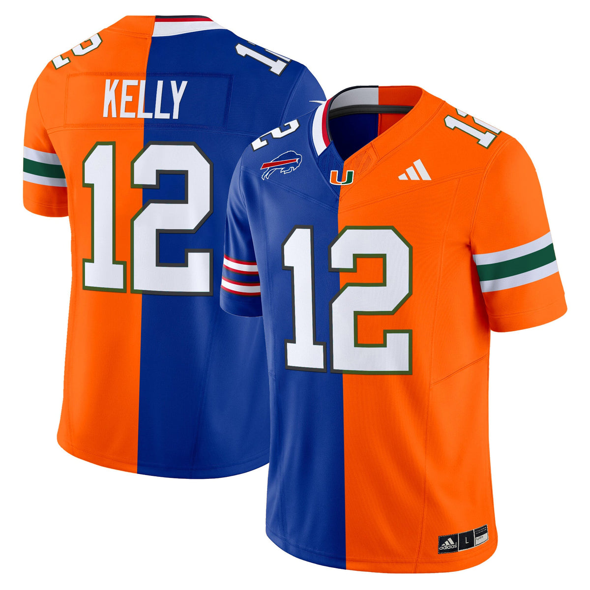 Miami Hurricanes Split Vapor Limited Jersey V2 - All Stitched - image 4