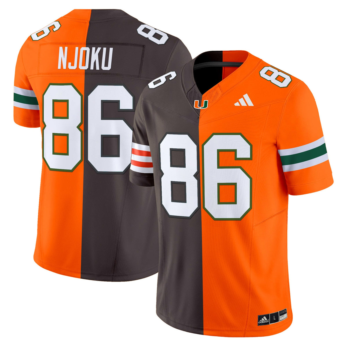 Miami Hurricanes Split Vapor Limited Jersey V2 - All Stitched - image 5