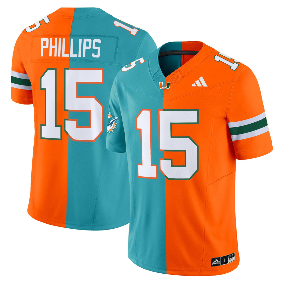Miami Hurricanes Split Vapor Limited Jersey V2 - All Stitched - image 11