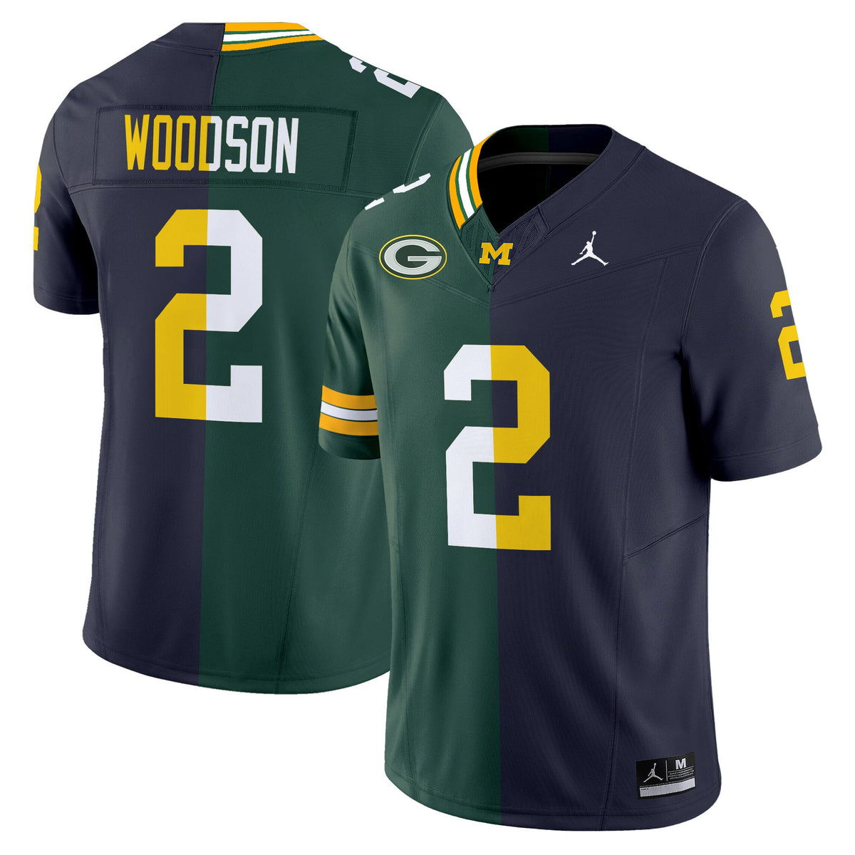 Michigan Wolverines Split Vapor Limited Jersey V2 - All Stitched - image 6