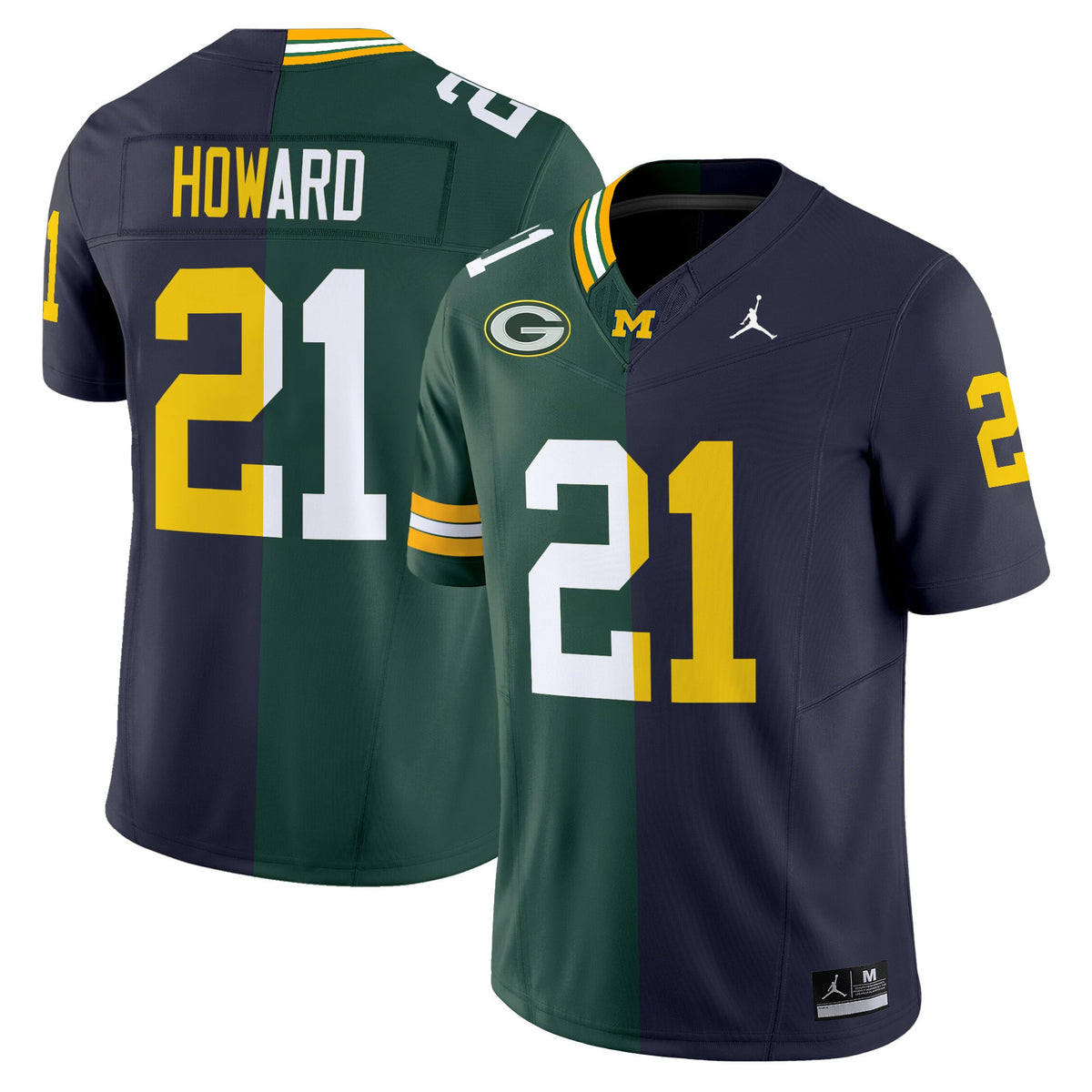 Michigan Wolverines Split Vapor Limited Jersey V2 - All Stitched - image 7