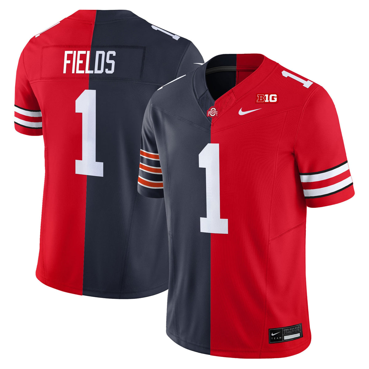 Ohio State Buckeyes Split Vapor Limited Jersey V2 - All Stitched - image 3