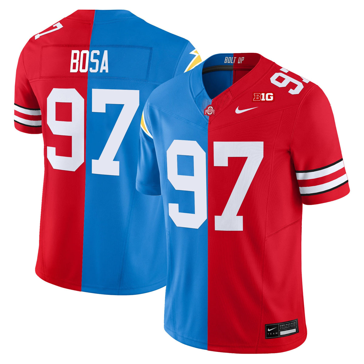 Ohio State Buckeyes Split Vapor Limited Jersey V2 - All Stitched - image 7