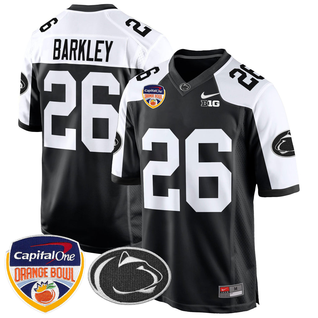 Men's Penn State Nittany Lions Orange Bowl Patch Game Jersey - All Stitched - image 14