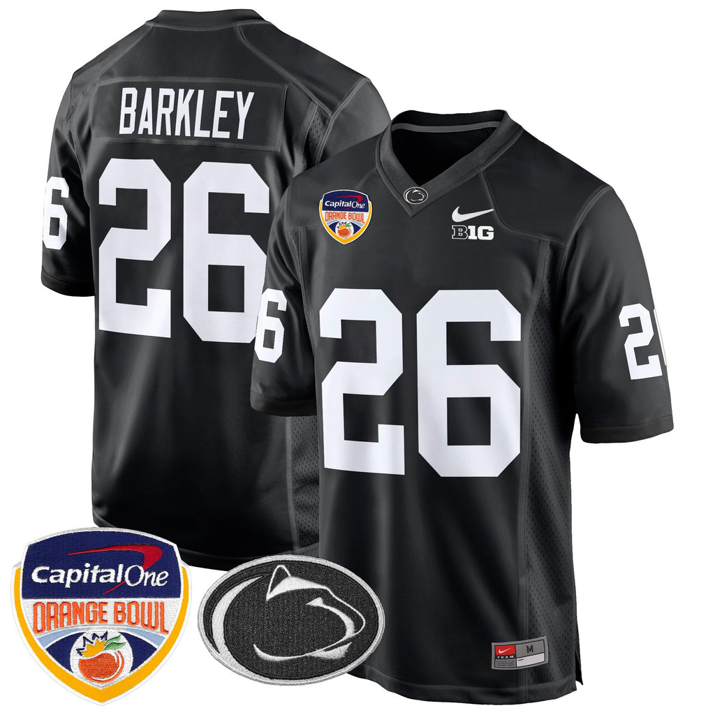 Men's Penn State Nittany Lions Orange Bowl Patch Game Jersey - All Stitched - image 41