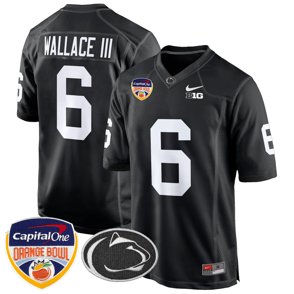 Men's Penn State Nittany Lions Orange Bowl Patch Game Jersey - All Stitched - image 42