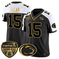 Men's Penn State Nittany Lions Orange Bowl Patch Gold Vapor Limited Jersey V2 - All Stitched - image 1