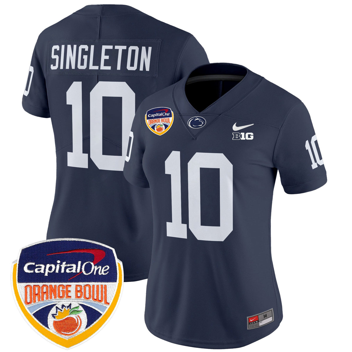 Women's Penn State Nittany Lions Orange Bowl Patch Vapor Limited Jersey V2 - All Stitched - image 20