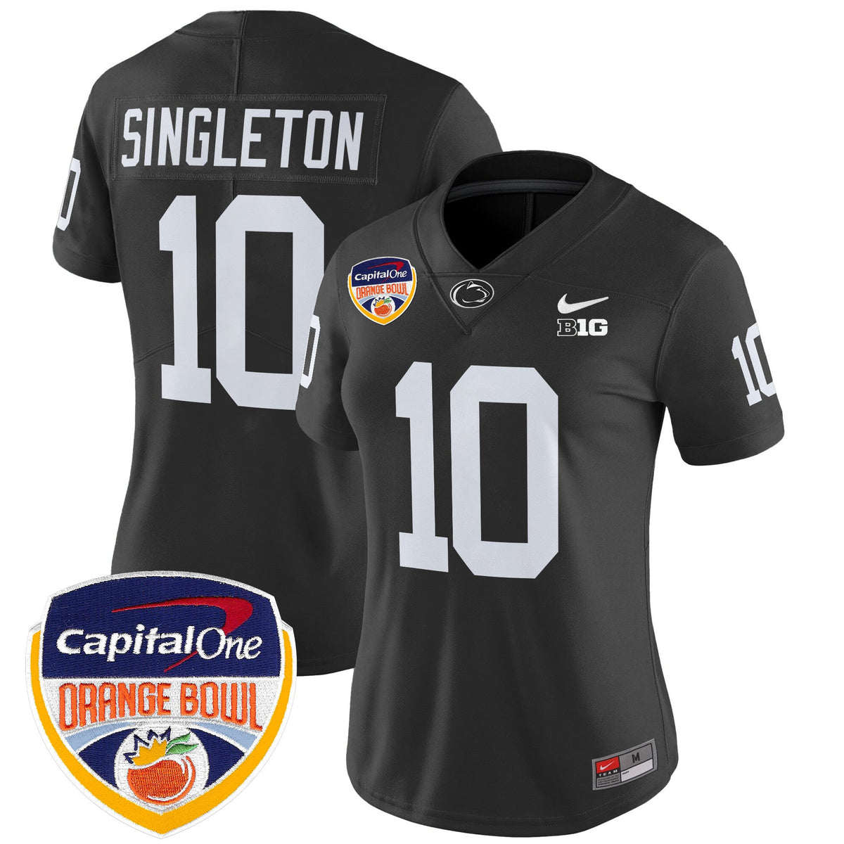 Women's Penn State Nittany Lions Orange Bowl Patch Vapor Limited Jersey V2 - All Stitched - image 38