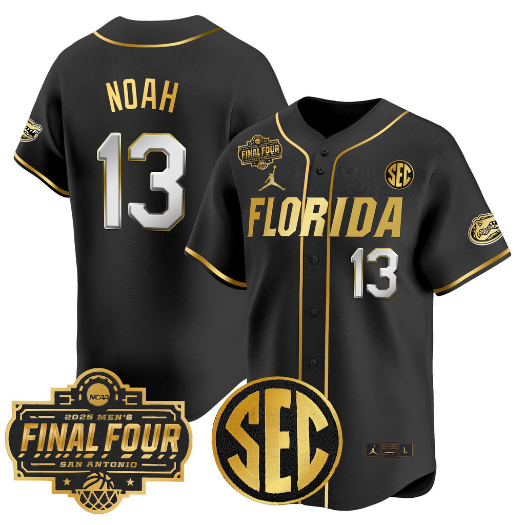 Men's Florida Gators 2025 Final Four Patch Vapor Baseball Jersey - All Stitched - image 27