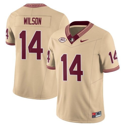 Men’s Florida State Seminoles Football Vapor Gold Jersey – All Stitched - image 3