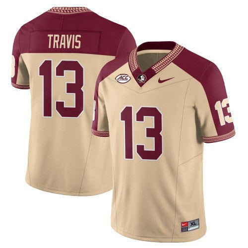 Men’s Florida State Seminoles Football Vapor Gold Jersey – All Stitched - image 13