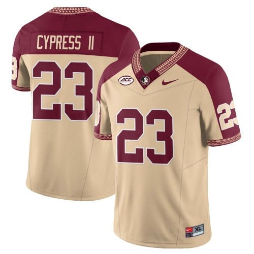 Men’s Florida State Seminoles Football Vapor Gold Jersey – All Stitched - image 7