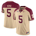 Men’s Florida State Seminoles Football Vapor Gold Jersey – All Stitched - image 1
