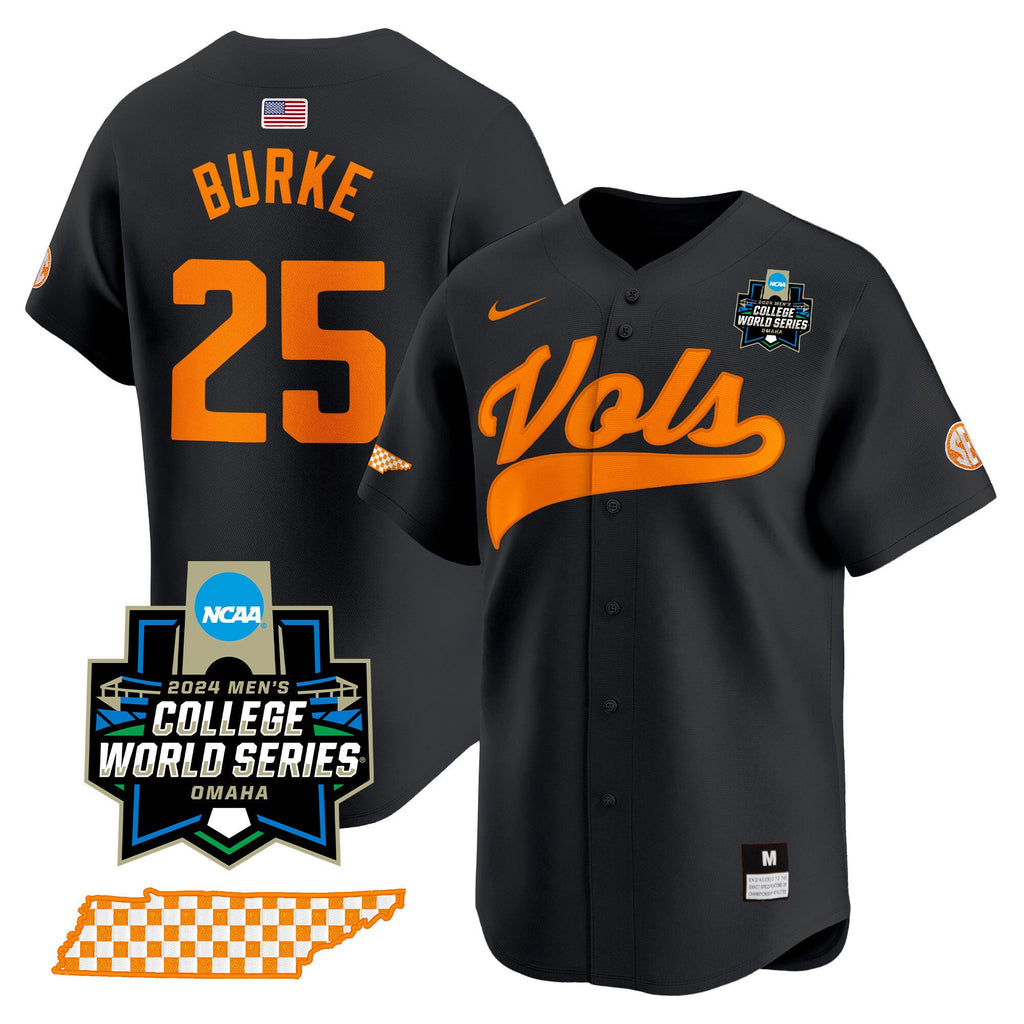 Men's Tennessee Volunteers 2024 College World Series Vapor Premier Limited Jersey V2 - All Stitched - image 5