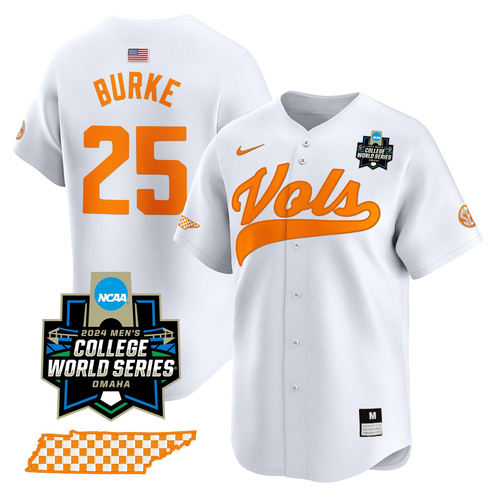 Men's Tennessee Volunteers 2024 College World Series Vapor Premier Limited Jersey V2 - All Stitched - image 12