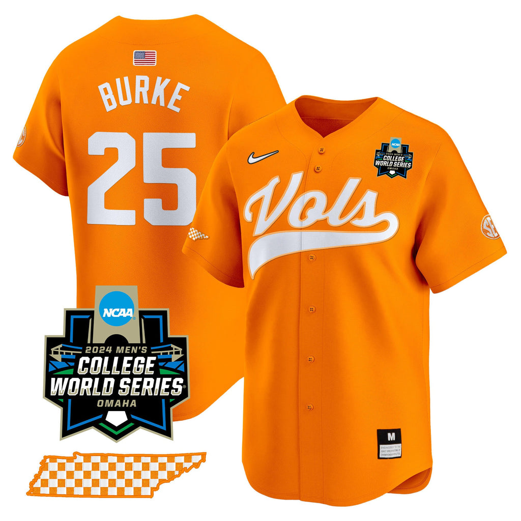Men's Tennessee Volunteers 2024 College World Series Vapor Premier Limited Jersey V2 - All Stitched - image 19