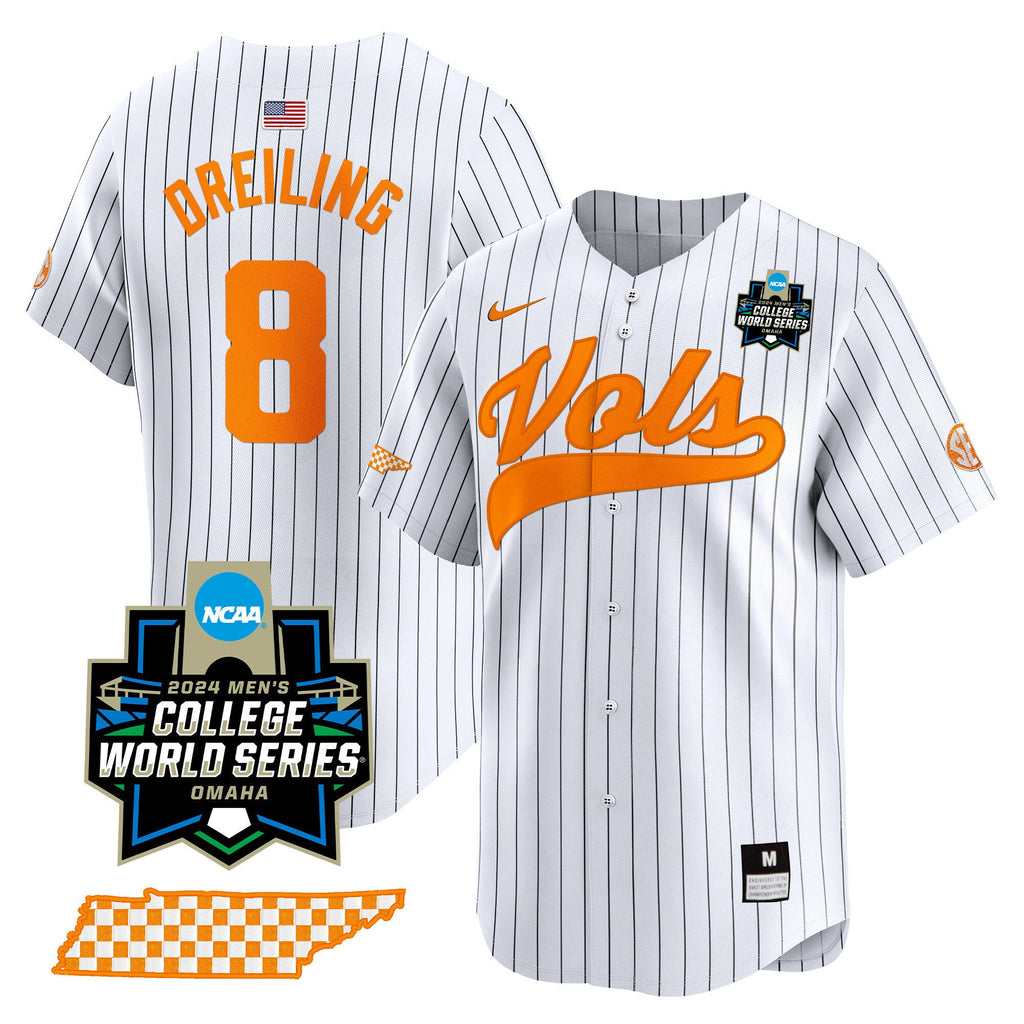 Men's Tennessee Volunteers 2024 College World Series Vapor Premier Limited Jersey V2 - All Stitched - image 25
