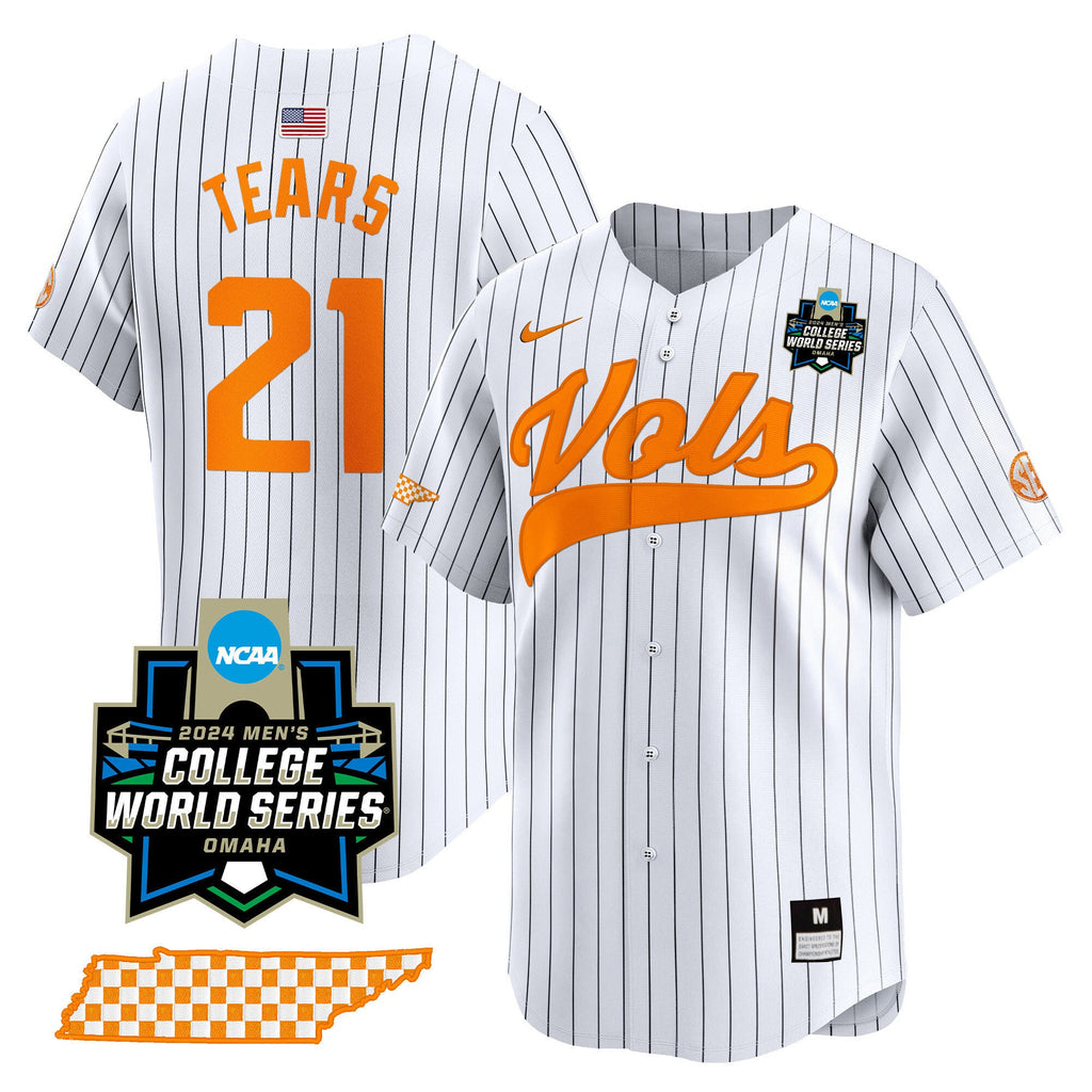 Men's Tennessee Volunteers 2024 College World Series Vapor Premier Limited Jersey V2 - All Stitched - image 27