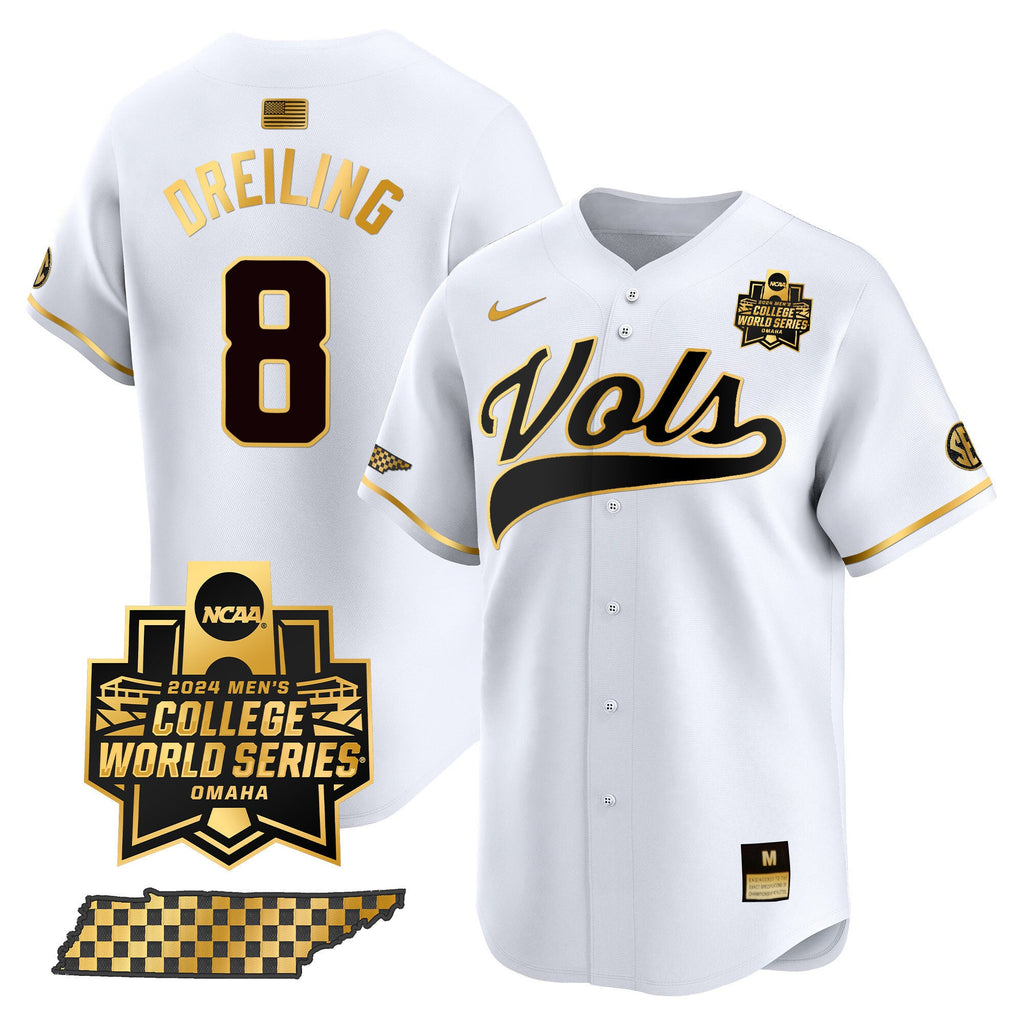 Men's Tennessee Volunteers 2024 College World Series Vapor Premier Limited Jersey V2 - All Stitched - image 31