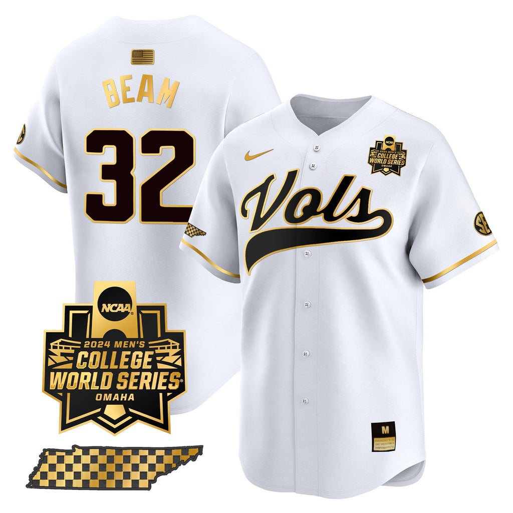 Men's Tennessee Volunteers 2024 College World Series Vapor Premier Limited Jersey V2 - All Stitched - image 35