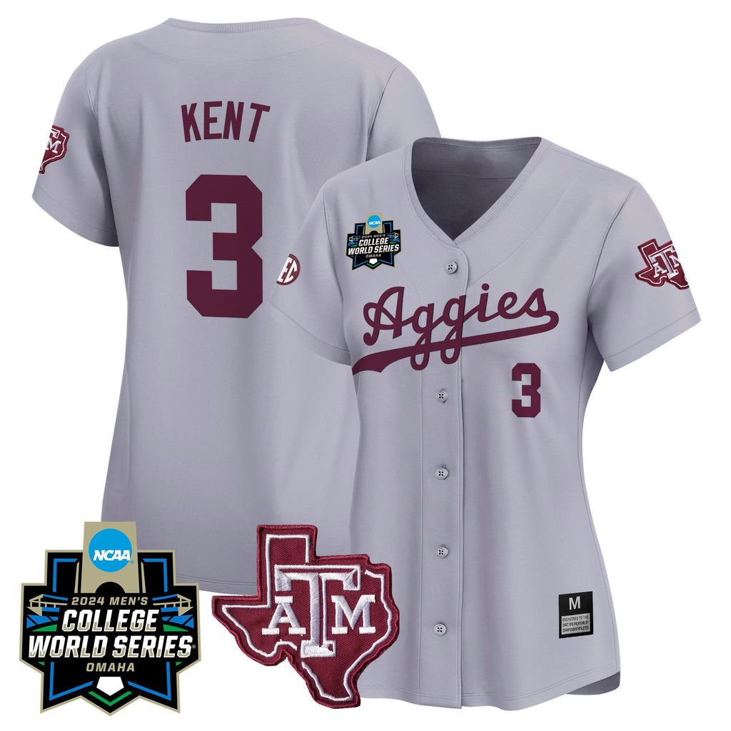 Women's Texas A&M Aggies 2024 College World Series Vapor Premier Limited Jersey - All Stitched - image 11