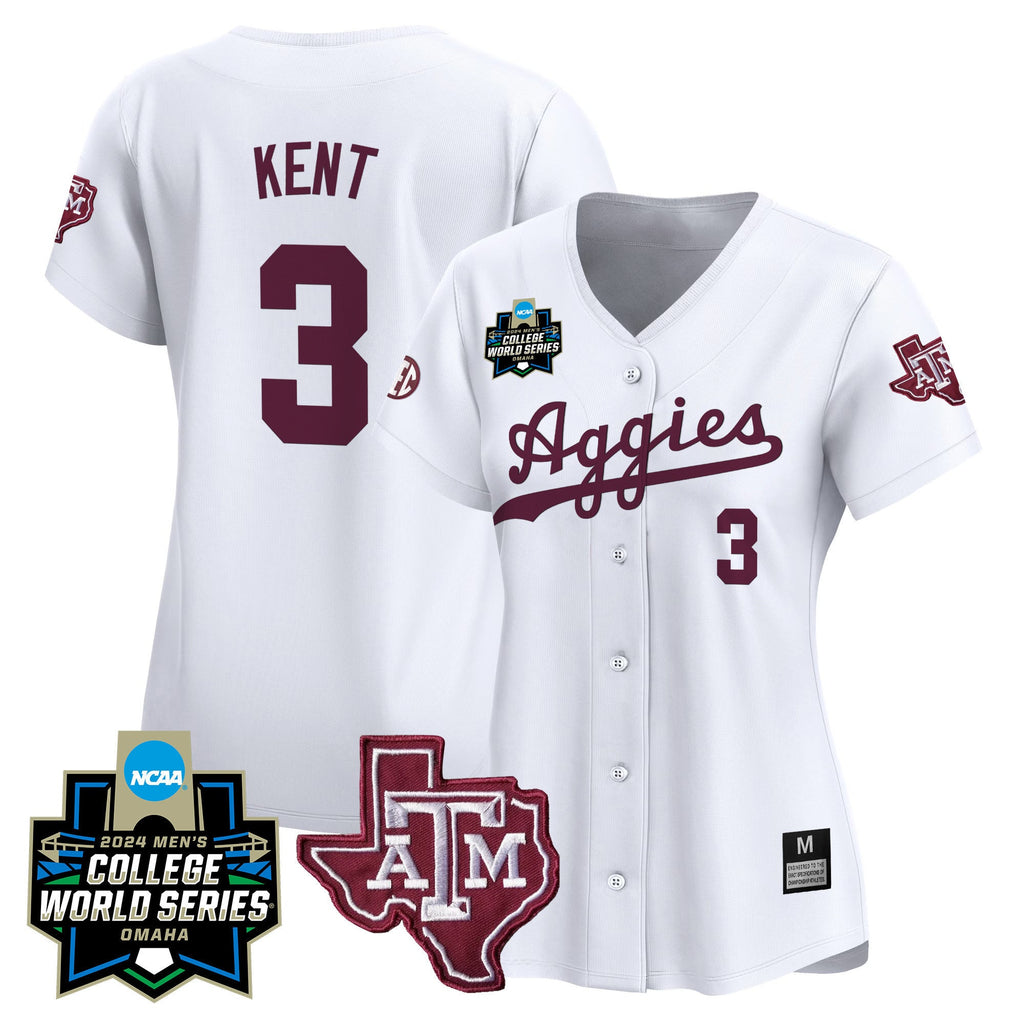 Women's Texas A&M Aggies 2024 College World Series Vapor Premier Limited Jersey - All Stitched - image 19