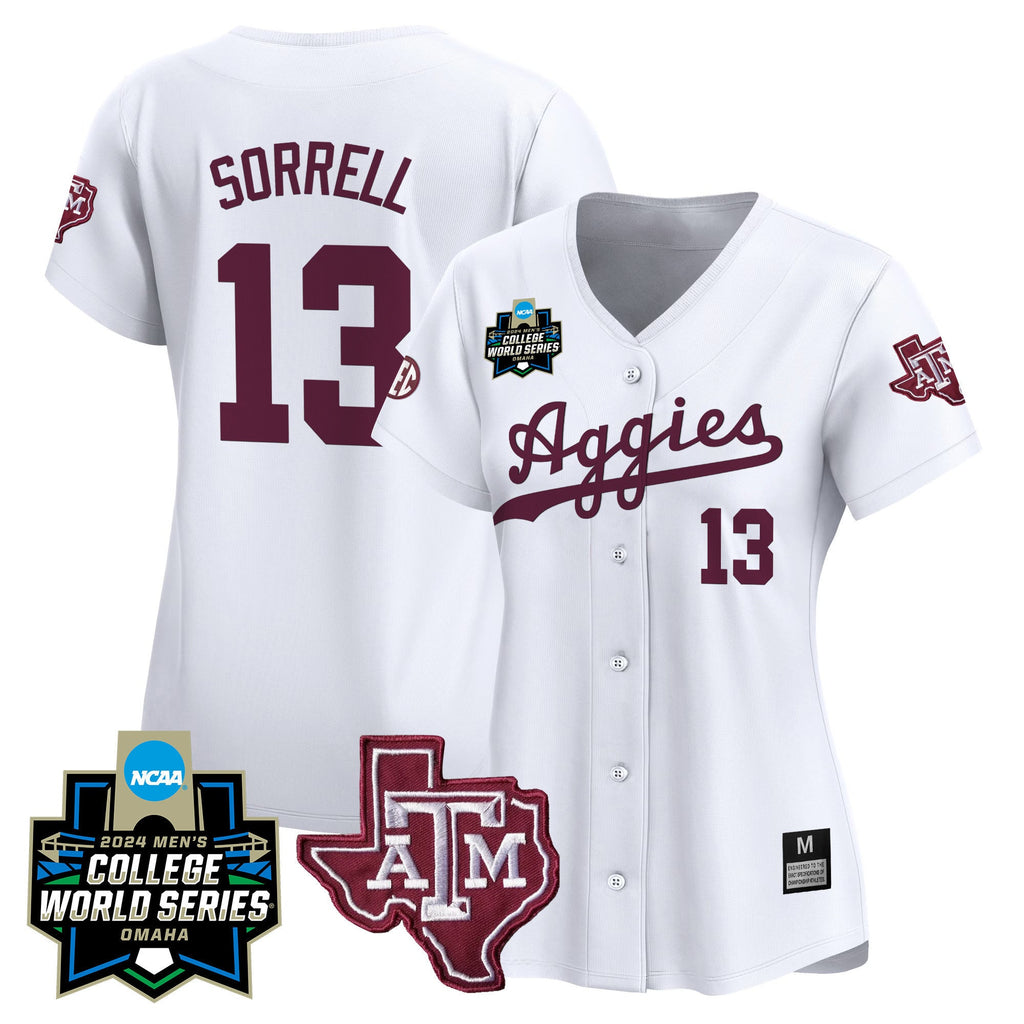 Women's Texas A&M Aggies 2024 College World Series Vapor Premier Limited Jersey - All Stitched - image 20