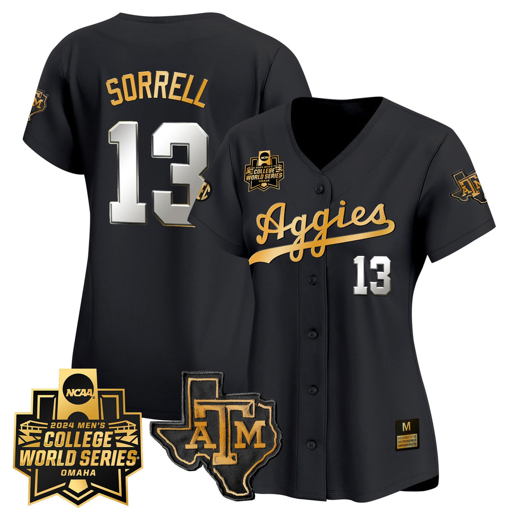 Women's Texas A&M Aggies 2024 College World Series Vapor Premier Limited Jersey - All Stitched - image 36