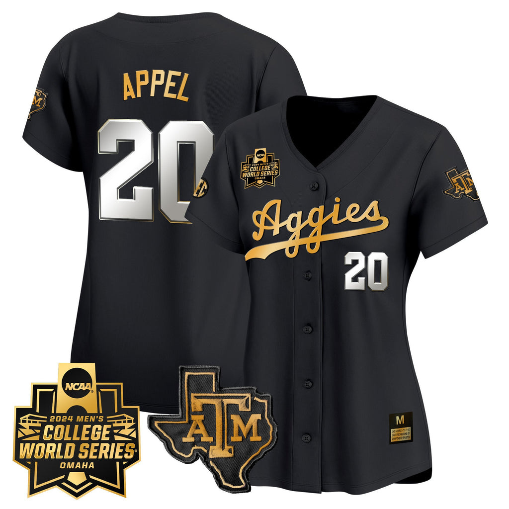 Women's Texas A&M Aggies 2024 College World Series Vapor Premier Limited Jersey - All Stitched - image 37