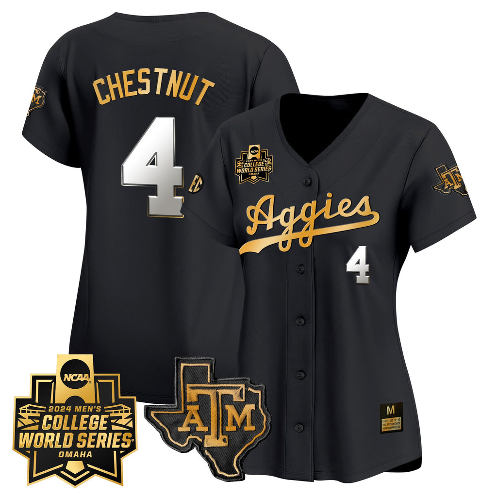 Women's Texas A&M Aggies 2024 College World Series Vapor Premier Limited Jersey - All Stitched - image 39