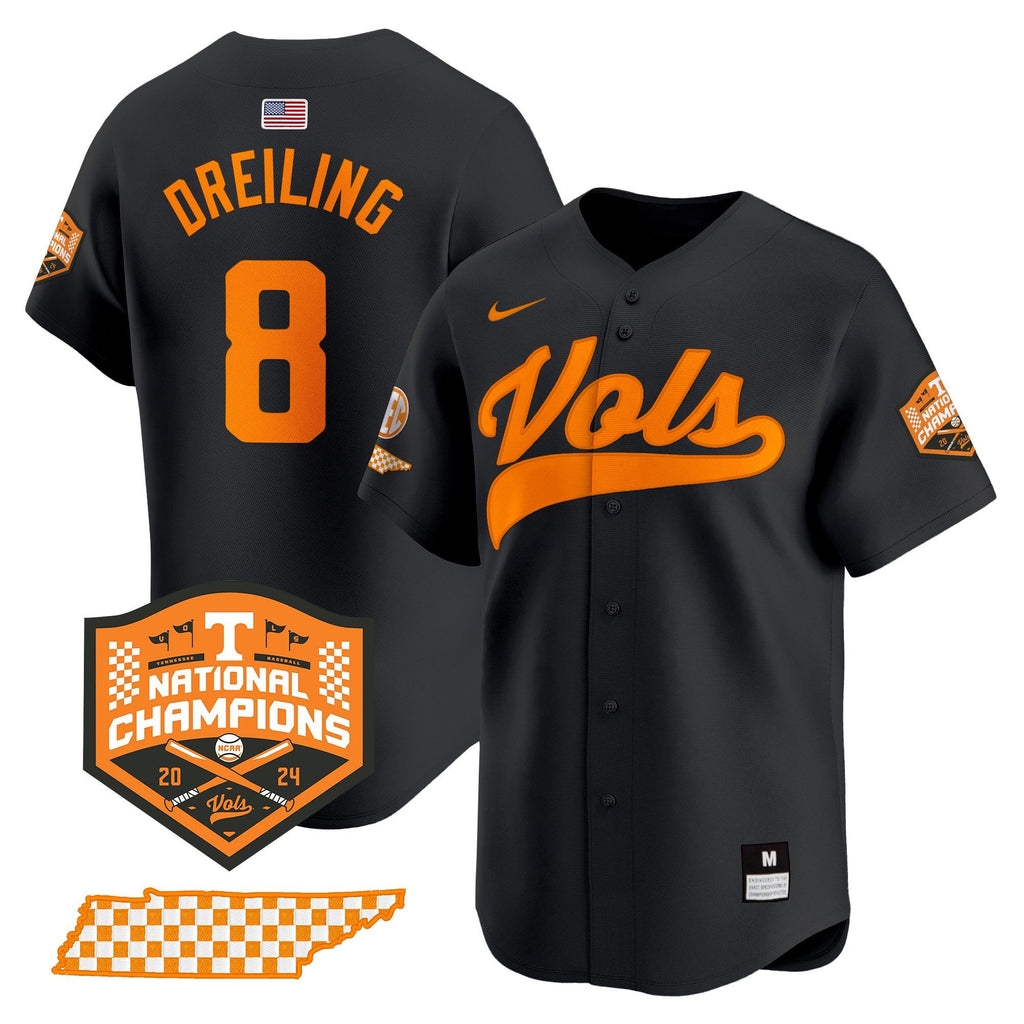 Men's Tennessee Volunteers 2024 Champions Vapor Premier Limited Jersey - All Stitched - image 2