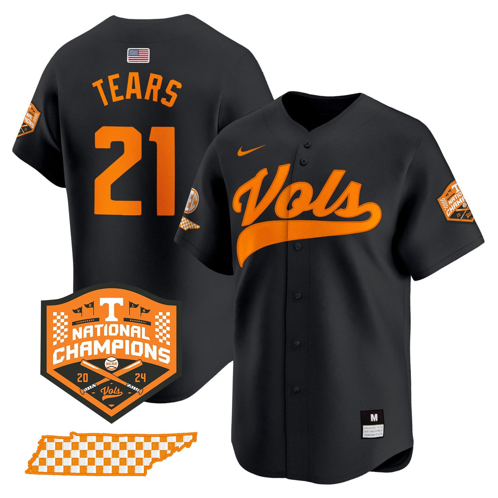 Men's Tennessee Volunteers 2024 Champions Vapor Premier Limited Jersey - All Stitched - image 4