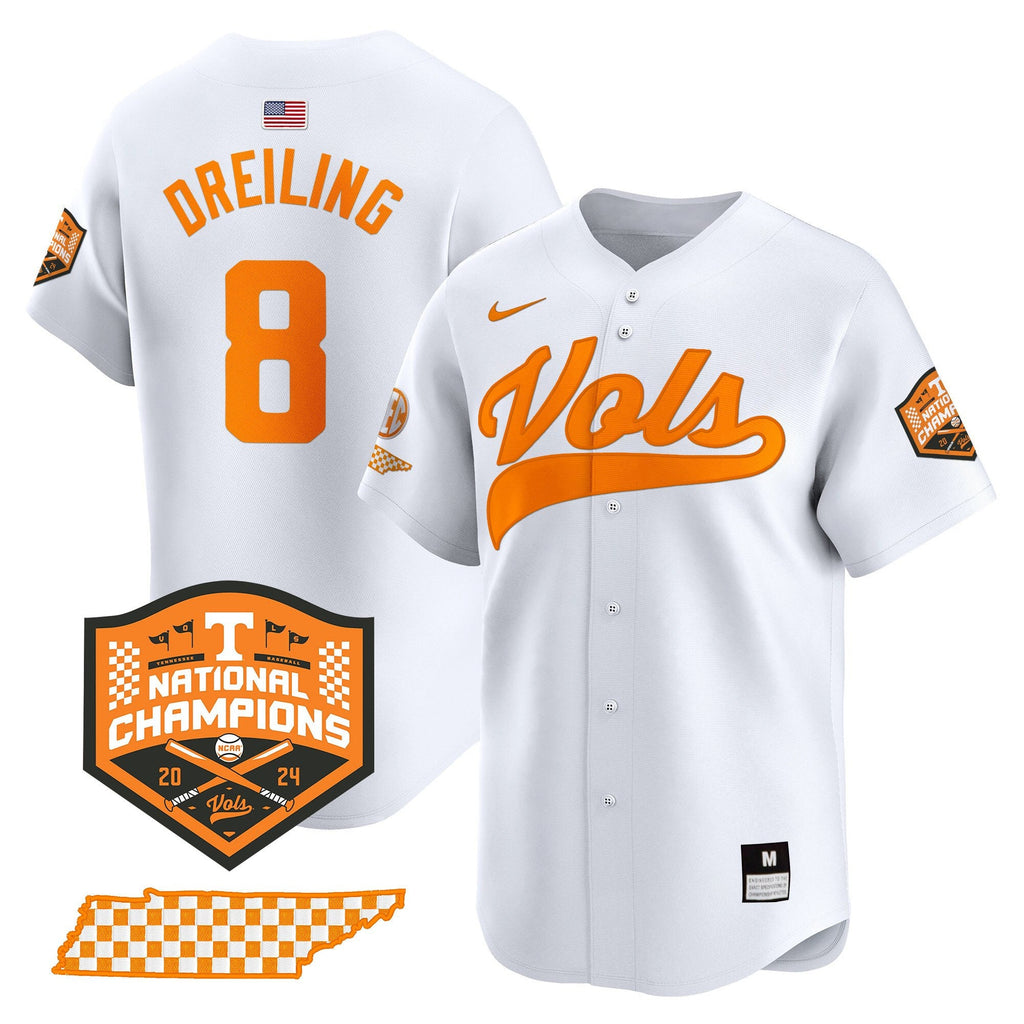 Men's Tennessee Volunteers 2024 Champions Vapor Premier Limited Jersey - All Stitched - image 9