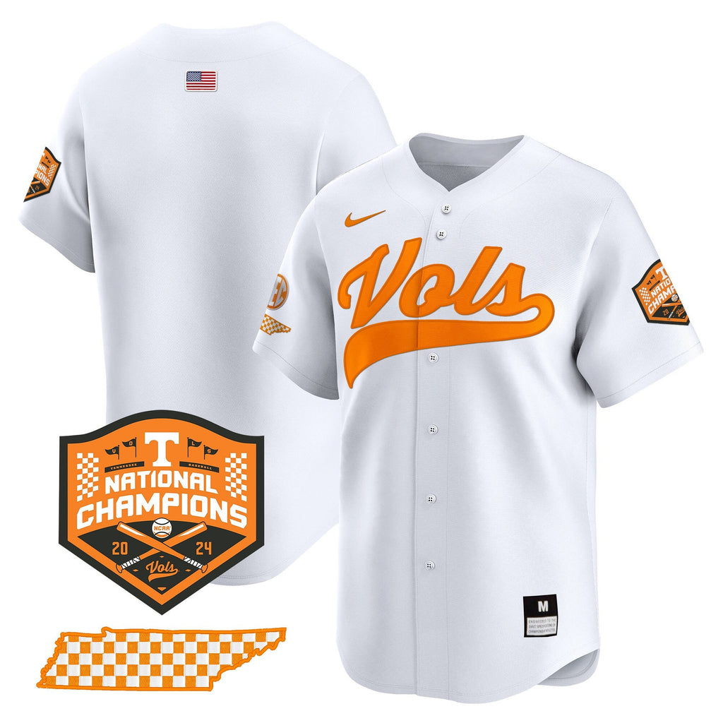 Men's Tennessee Volunteers 2024 Champions Vapor Premier Limited Jersey - All Stitched - image 14
