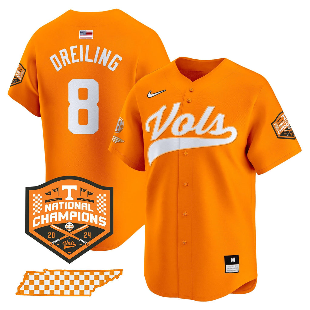 Men's Tennessee Volunteers 2024 Champions Vapor Premier Limited Jersey - All Stitched - image 16