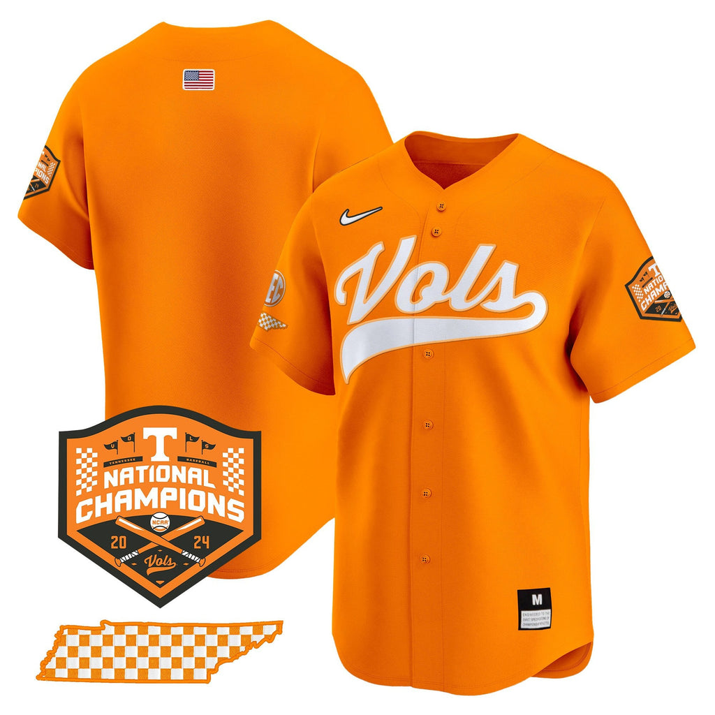 Men's Tennessee Volunteers 2024 Champions Vapor Premier Limited Jersey - All Stitched - image 21