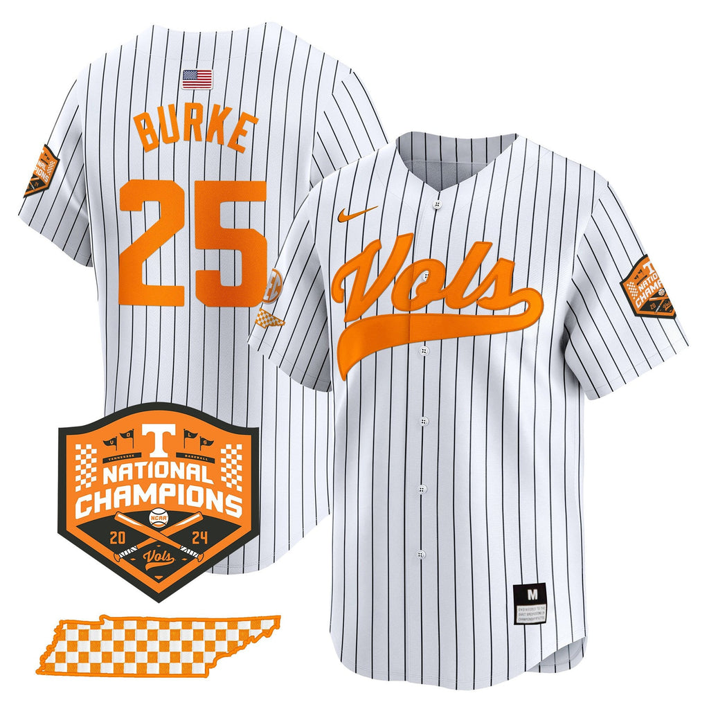 Men's Tennessee Volunteers 2024 Champions Vapor Premier Limited Jersey - All Stitched - image 24
