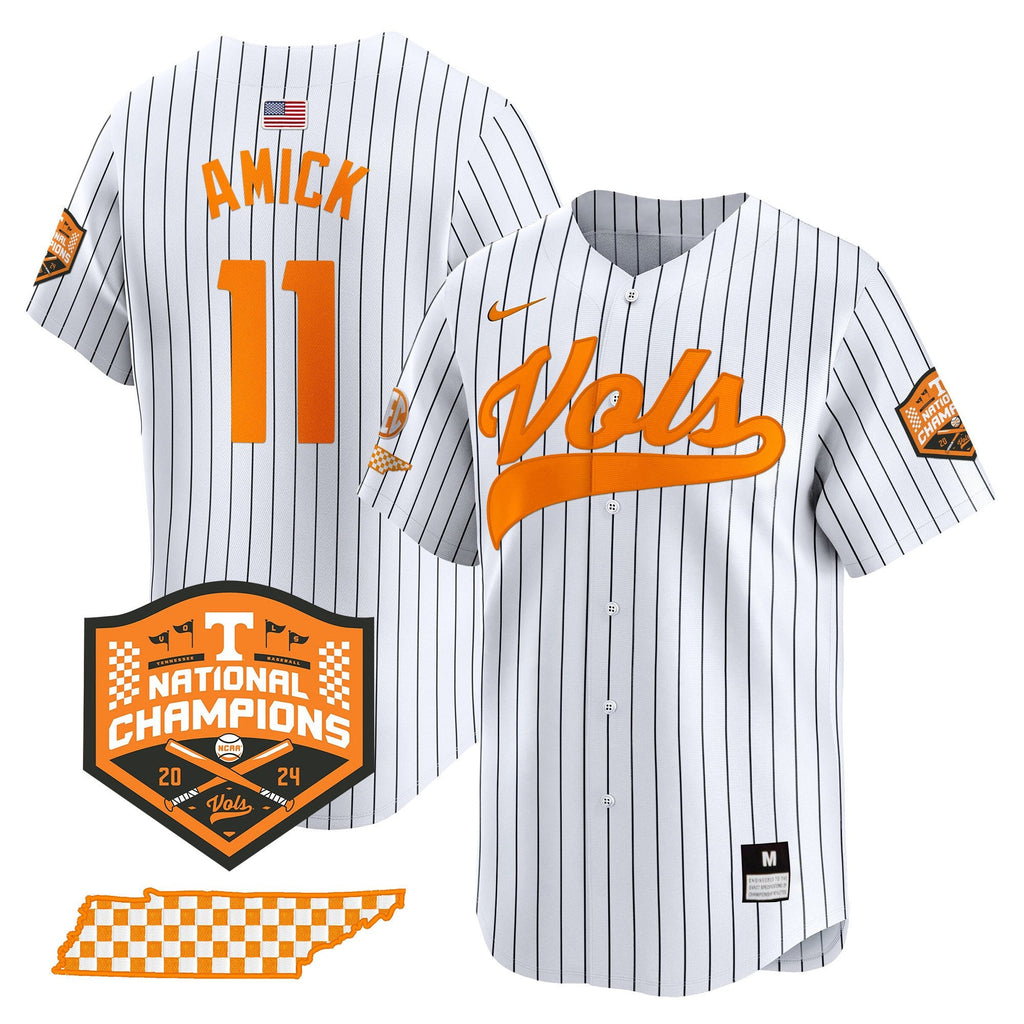Men's Tennessee Volunteers 2024 Champions Vapor Premier Limited Jersey - All Stitched - image 26