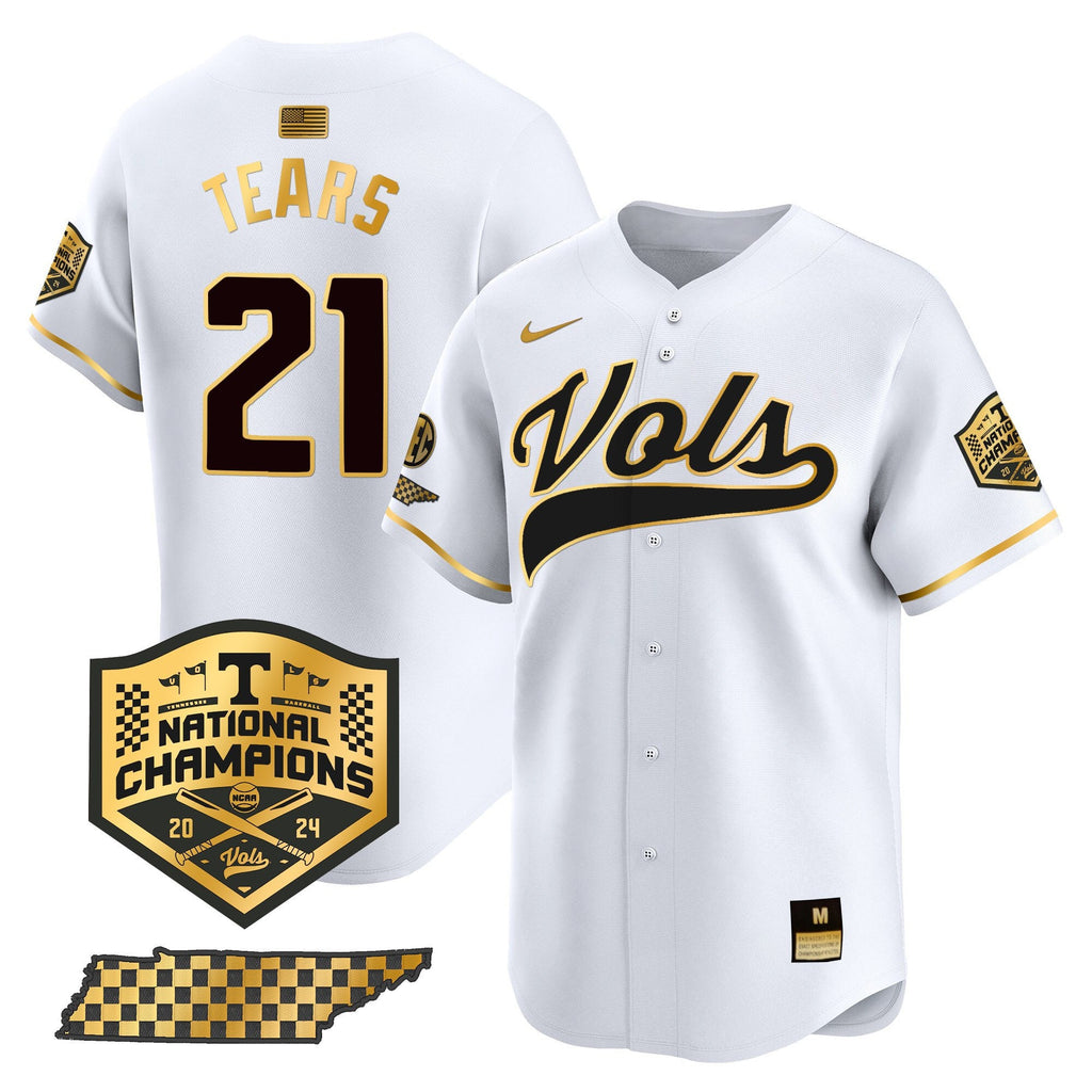 Men's Tennessee Volunteers 2024 Champions Vapor Premier Limited Jersey - All Stitched - image 32