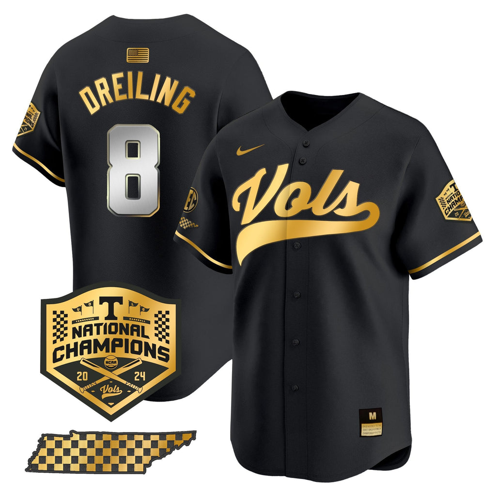 Men's Tennessee Volunteers 2024 Champions Vapor Premier Limited Jersey - All Stitched - image 37