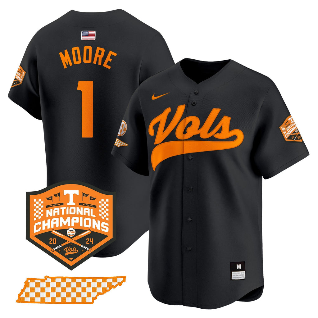 Men's Tennessee Volunteers 2024 Champions Vapor Premier Limited Jersey - All Stitched - image 1
